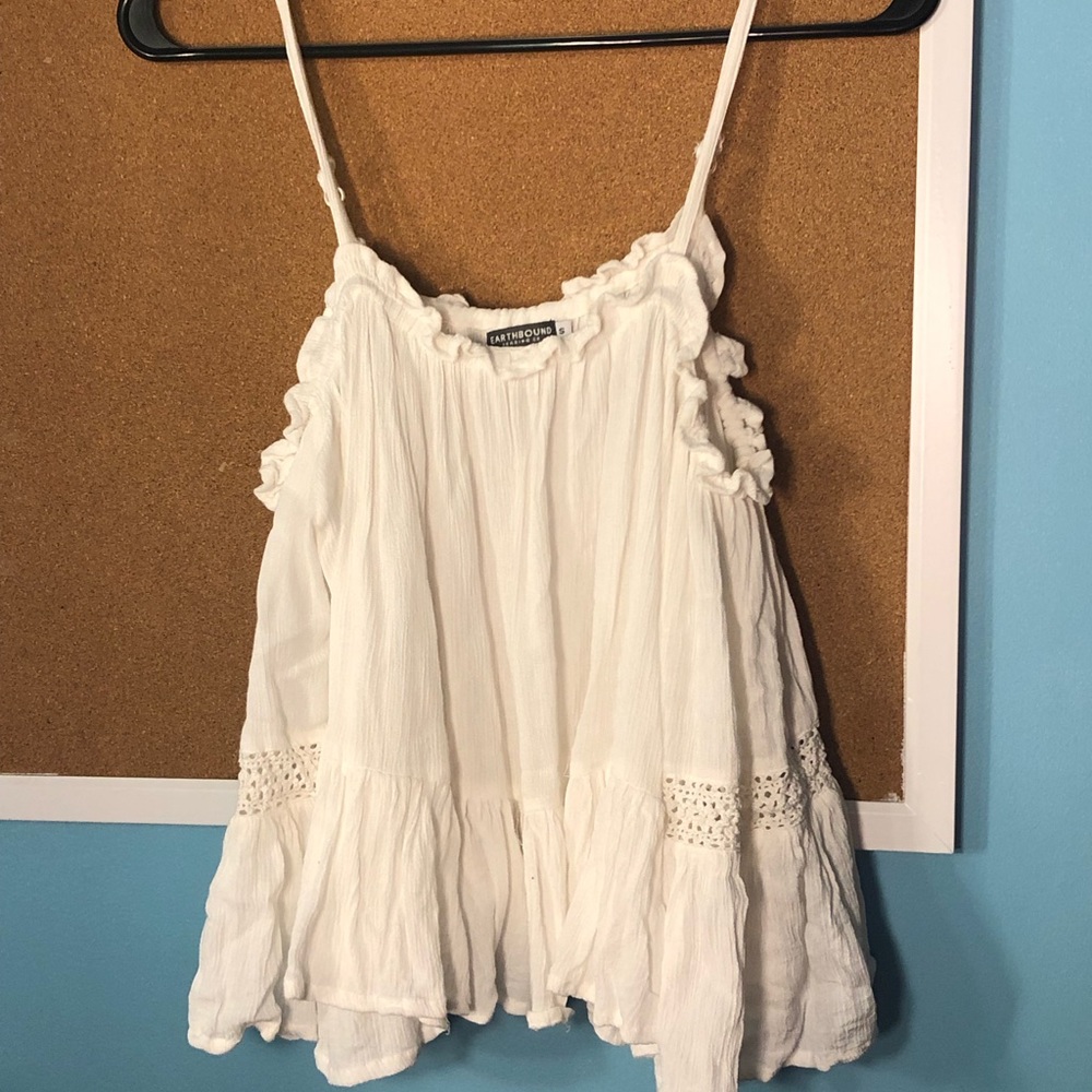 Earthbound off the shoulder top